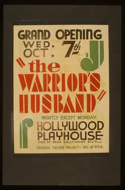 The warriors husband Nightly except Monday (S) Hollywood Playhouse.