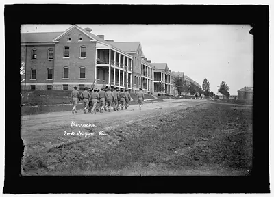 U.S. Army barracks, Fort Myer, Va., c.1914