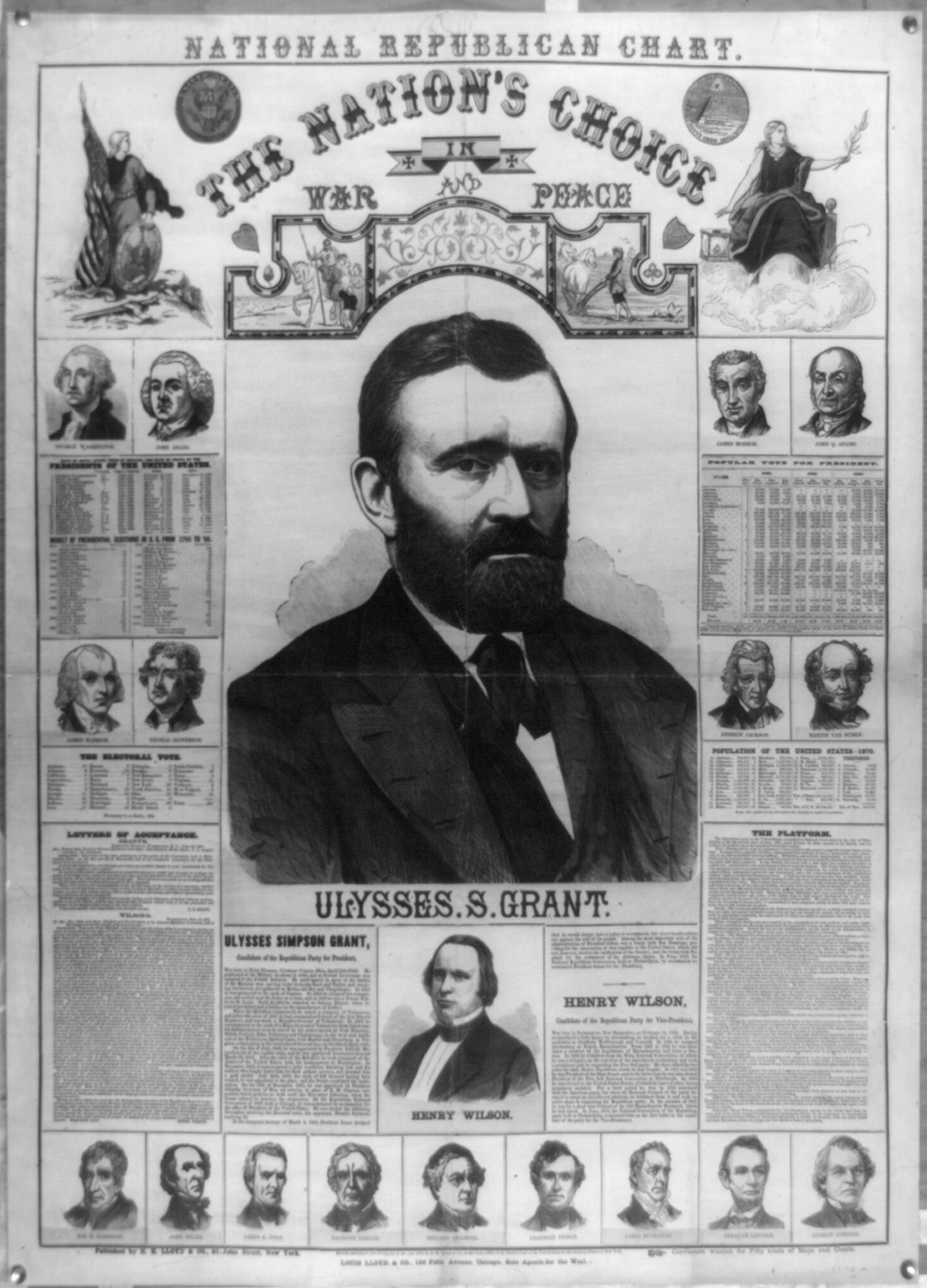 National republican chart, [no date recorded on shelflist card] — historic print