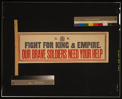 Fight for king & empire. Our brave soldiers need your help / H.T. & Co.