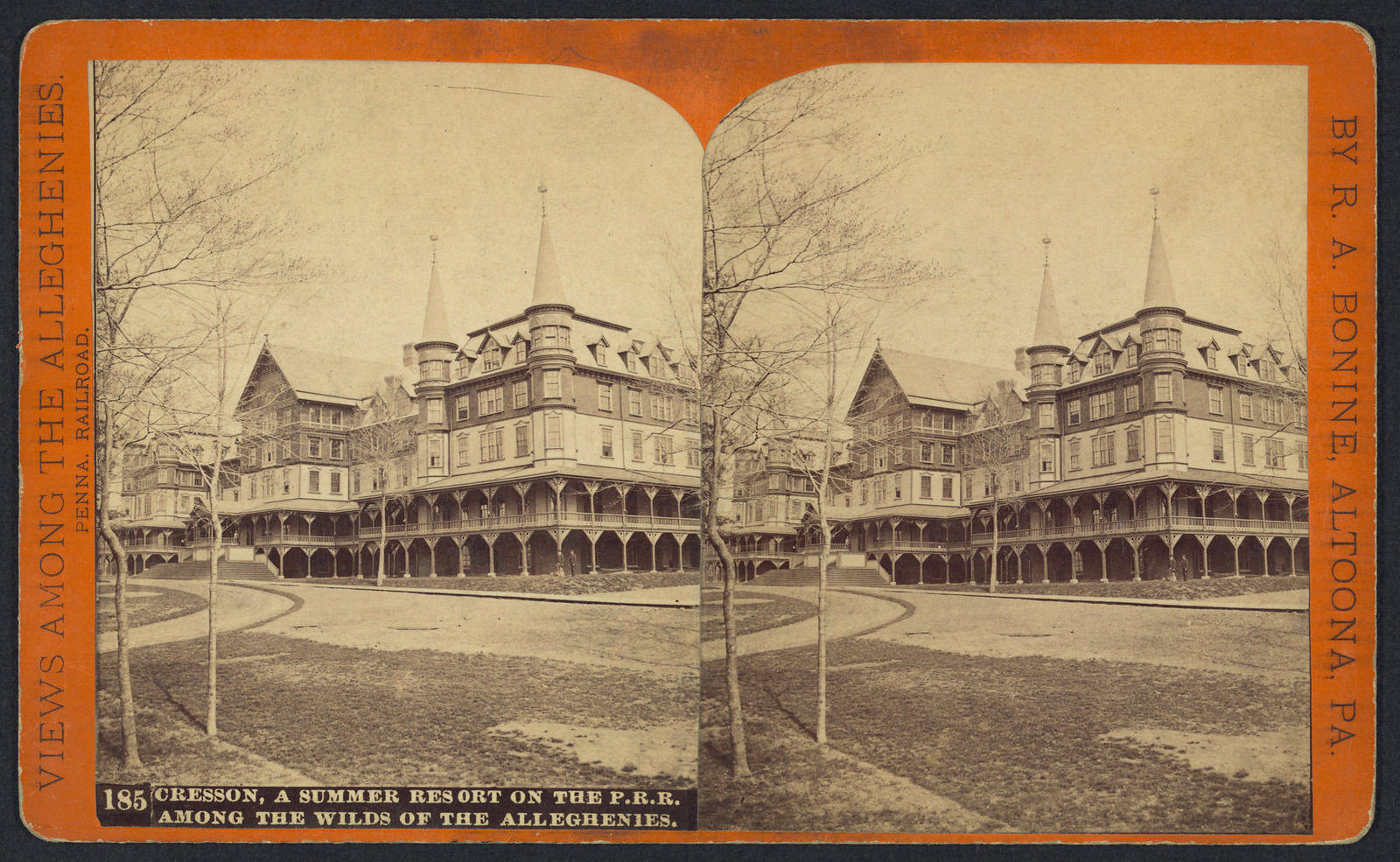 Cresson, a Summer Resort on the P.R.R. Among the Wilds of the Alleghenies — historic image