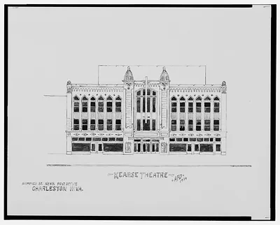 [Kearse Theatre, Summer St. near post office, Charleston, West Virginia] / AFD 1934.