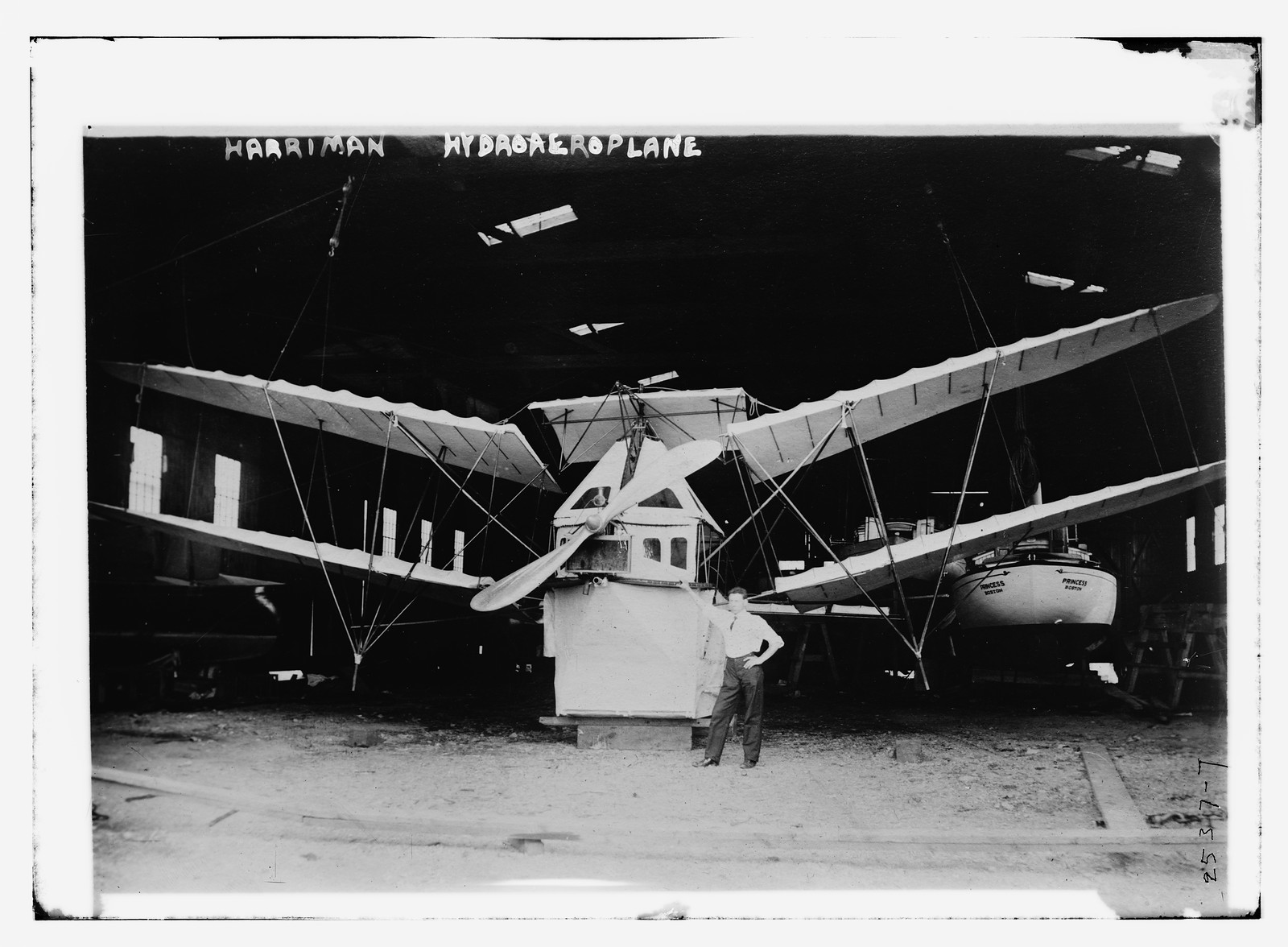 Harriman Hydroaeroplane, n/a — historic photograph