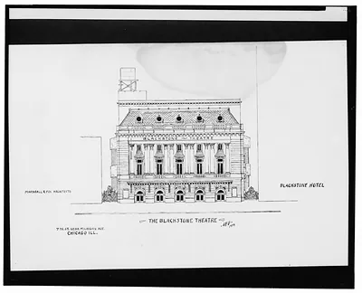 [Blackstone Theatre, 7th St. near Michigan Ave., Chicago, Illinois] / AFD 1934.