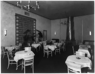 [Shoreham Hotel, Washington, D.C.: dining room]
