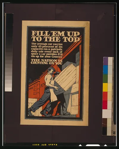 Fill 'em up to the top [...] The nation is counting on you / Ernest Hamlin Baker.
