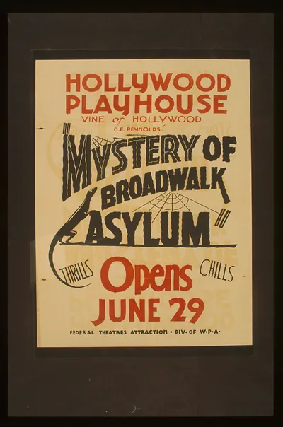 C.E. Reynolds Mystery of broadwalk asylum