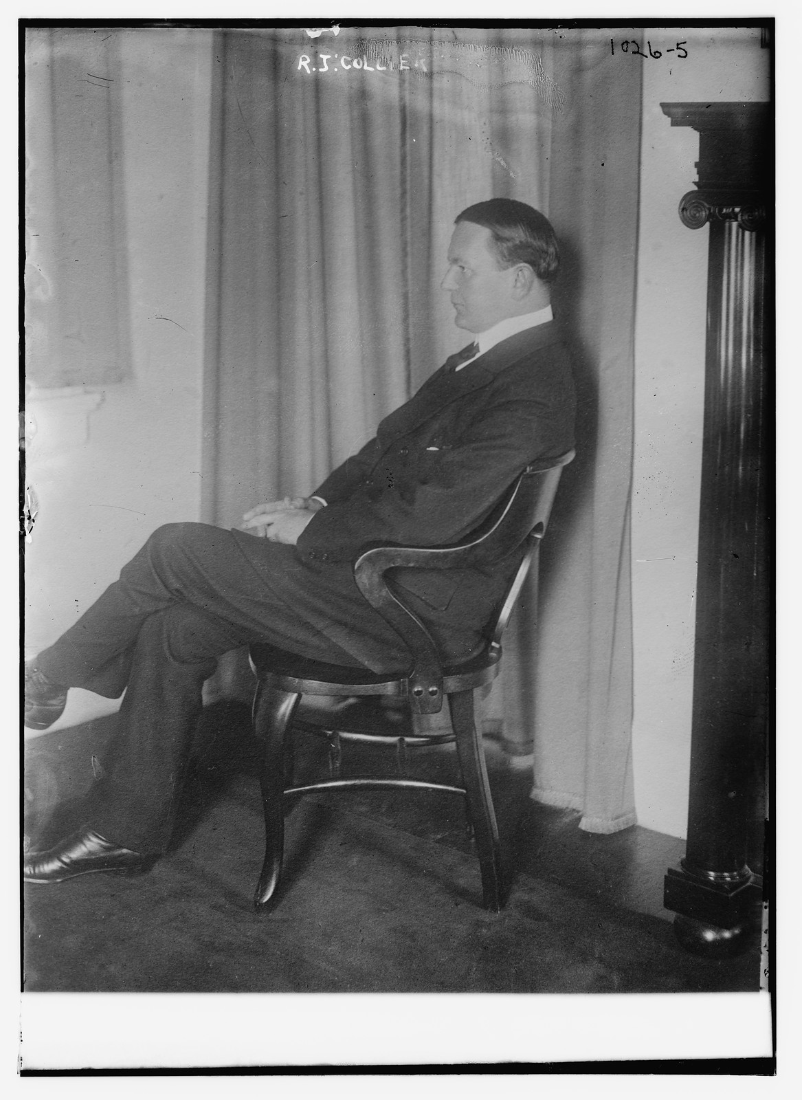 R.J. Collier seated, n/a — historic photograph