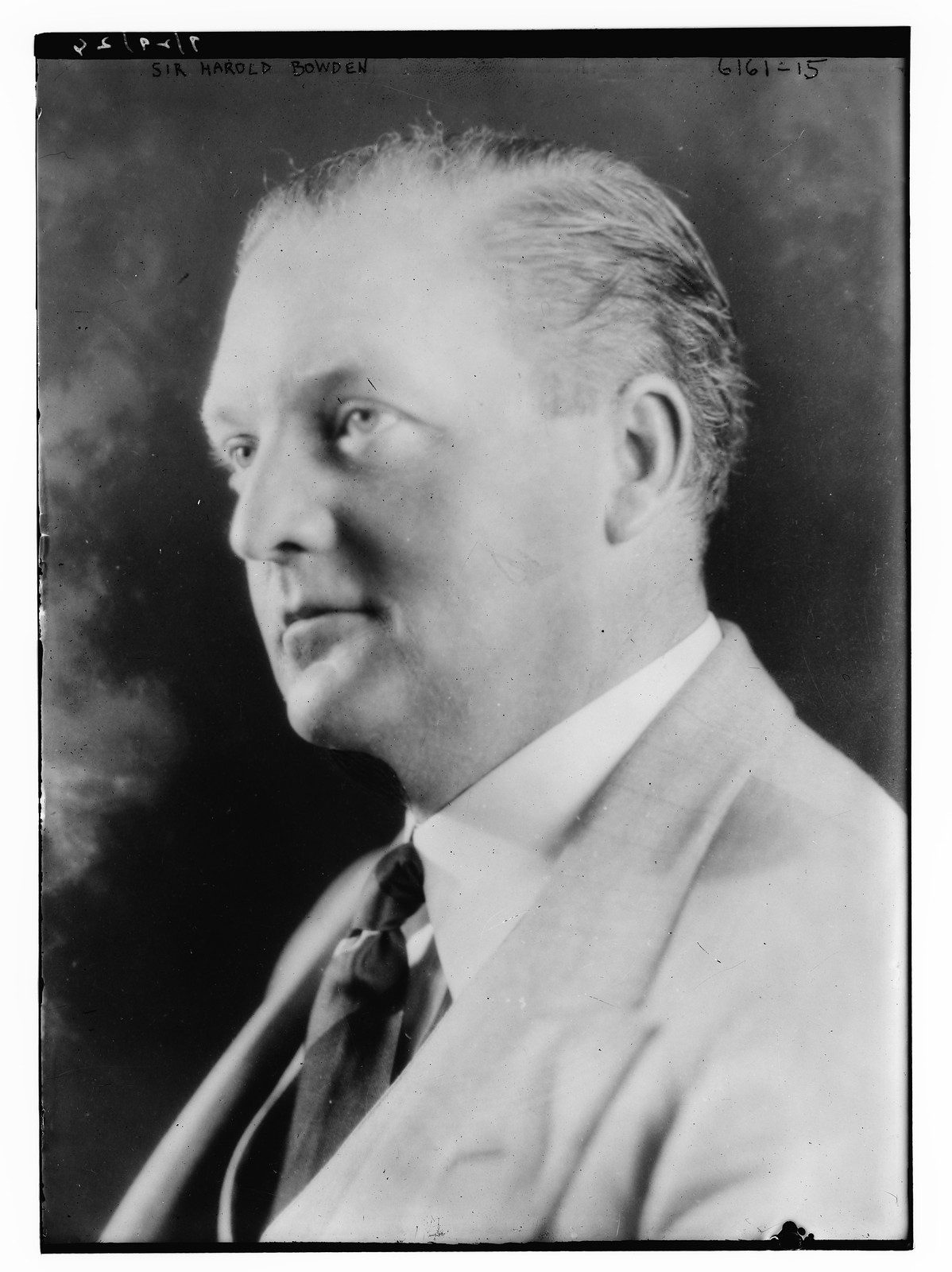 Sir Harold Bowden, n/a — historic photograph