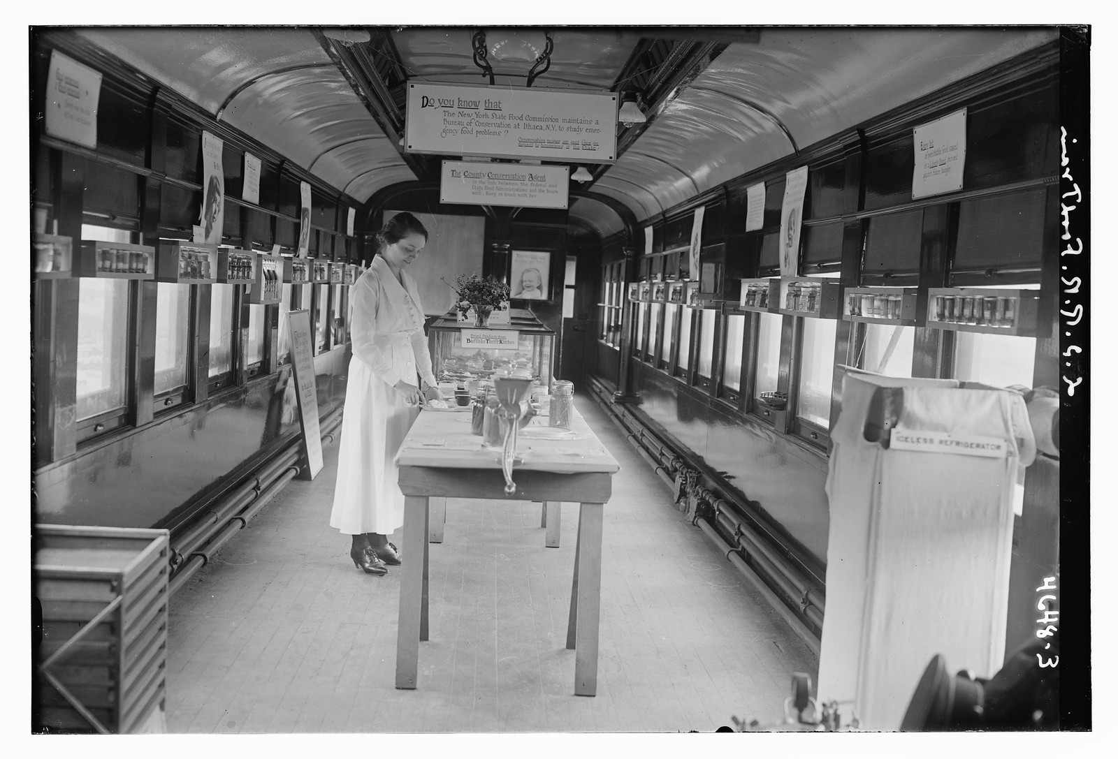 L.S. R.R. Food Train, n/a — historic photograph