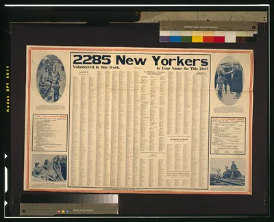 2285 New Yorkers volunteered in one week--Is your name on this list?