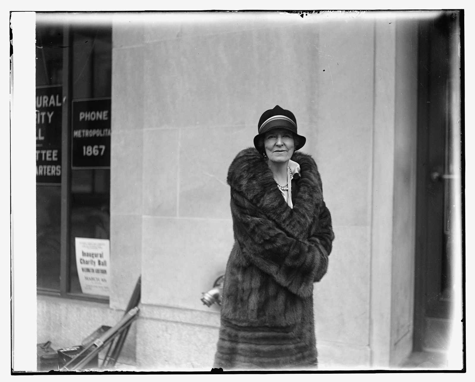 Mrs. John Allan Dougherty, 2/5/29, [19]29 February 5. — historic photograph