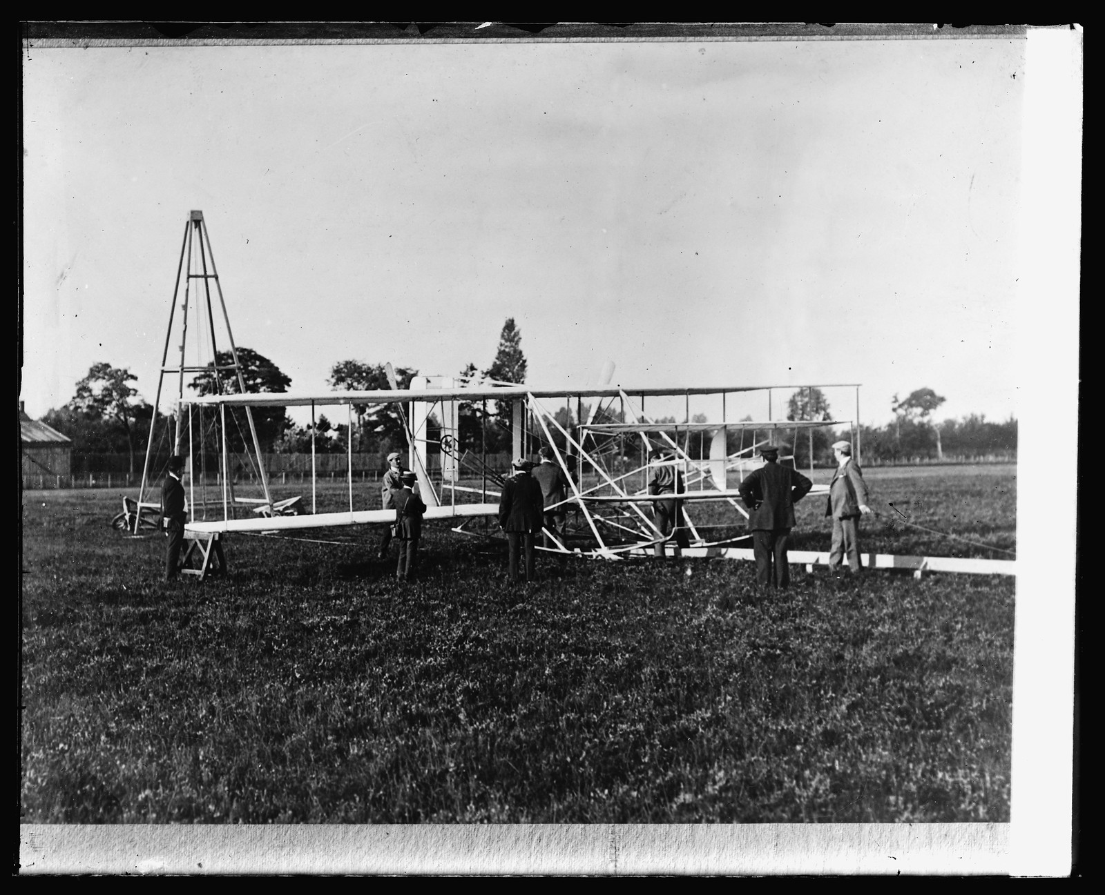 Wright machine, [between 1918 and 1920] — historic photograph