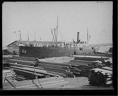 S.S. Huron, Clyde Line, at Jacksonville, Fla.