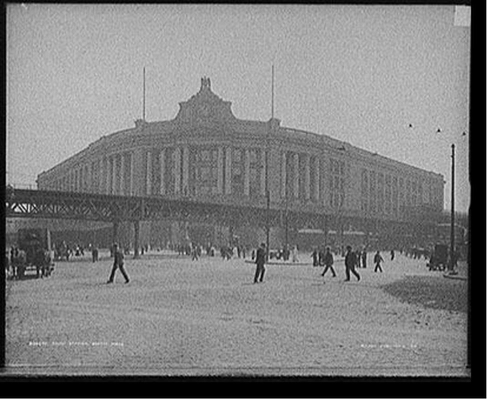 South Station, Boston, Mass., [between 1890 and 1910] — historic photograph