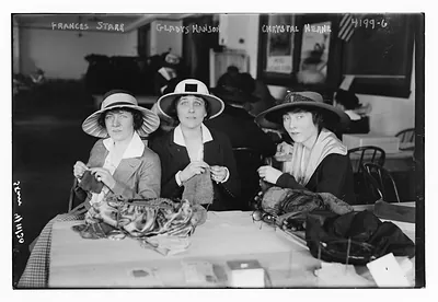Frances Starr, Gladys Hanson, Chrystal Hearn