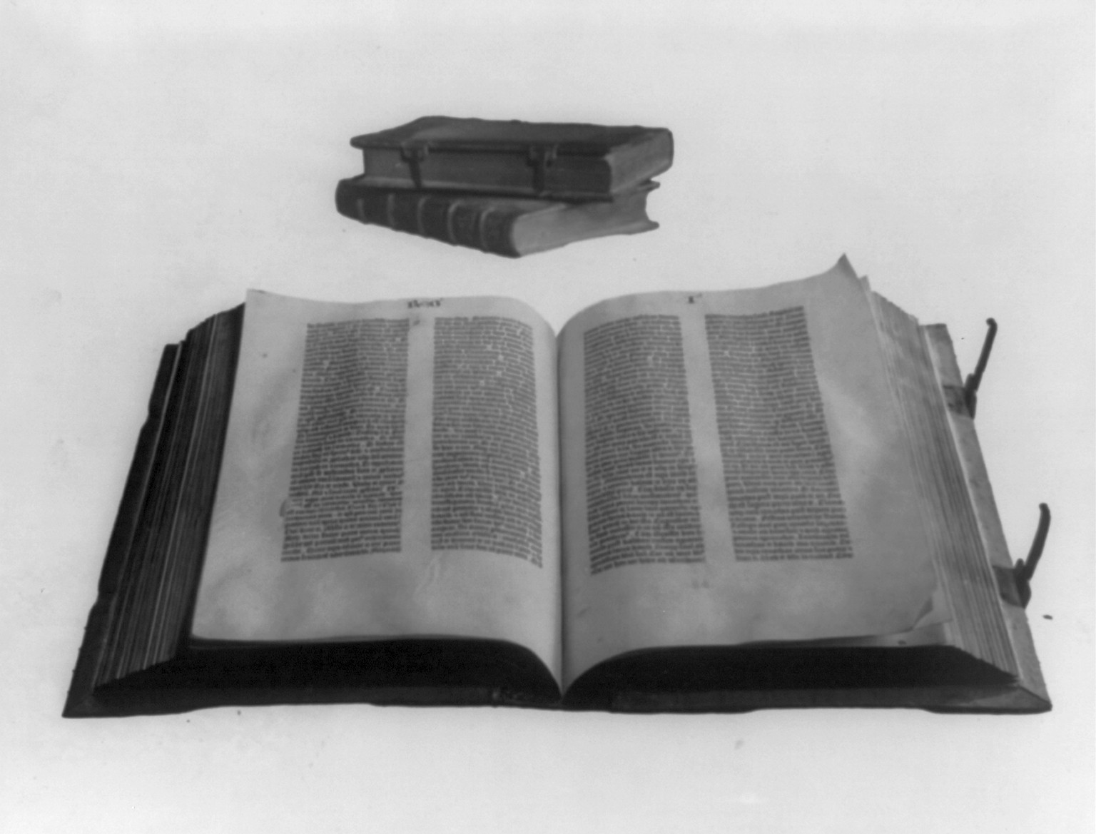 Gutenberg Bible, c1921 Sept. 14. — historic photograph