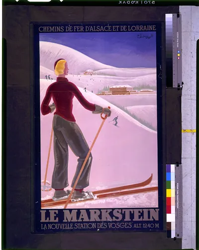 Le Markstein. La Nouvelle Station des Vosges / Chauffard.