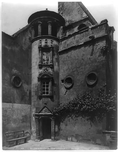Bourges - Escalier de l'Hotel Lallemand