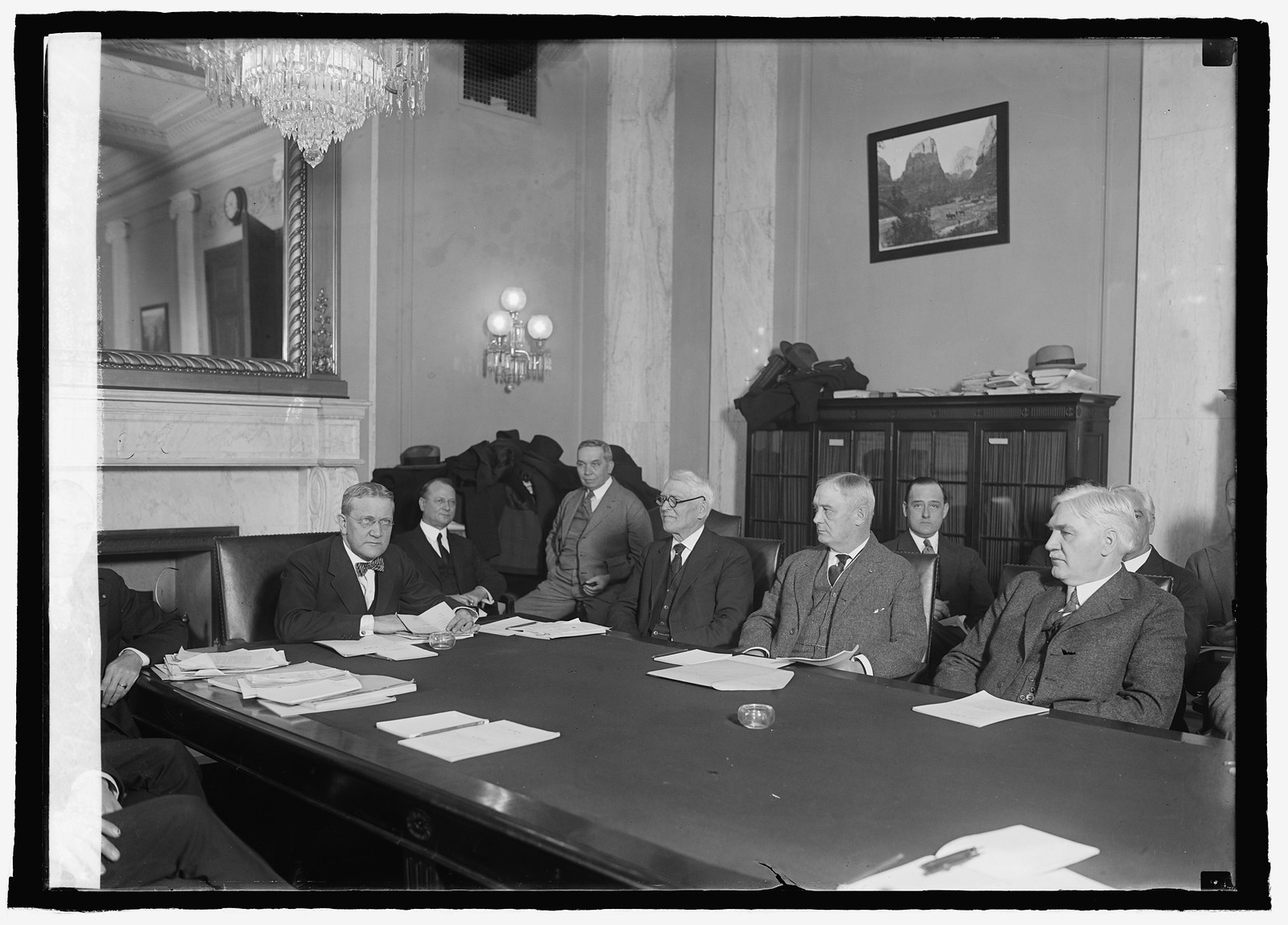 Senate & House Subcommittee on Sterling Bill, 12/23/24, [19]24 December 23. — historic photograph