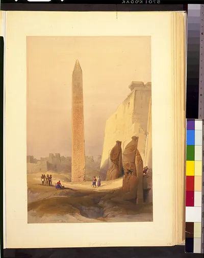 Luxor Decr 1st 1838 / David Roberts, R.A.
