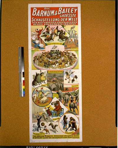 Die Barnum & Bailey groesste schaustellung der welt [...] Eine Herrliche Menagerie [...]
