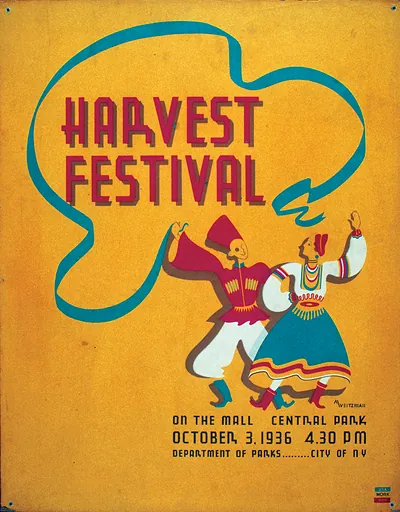 Harvest Festival On The Mall, Central Park
