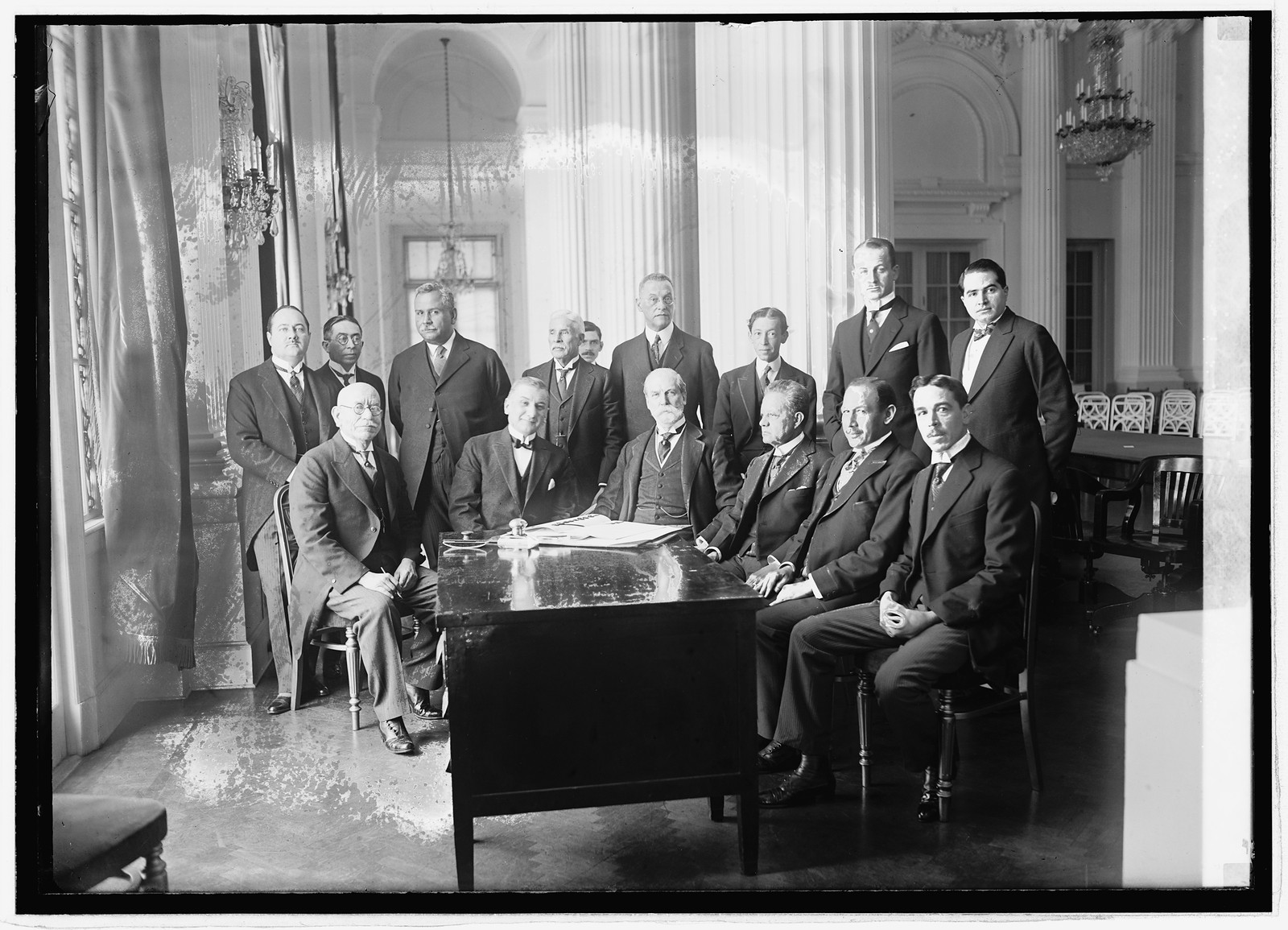 Central Am. group, 2/9/23, [19]23 February 9. — historic photograph