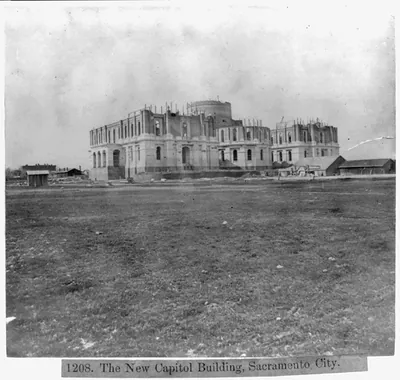 The New Capitol Building, Sacramento City