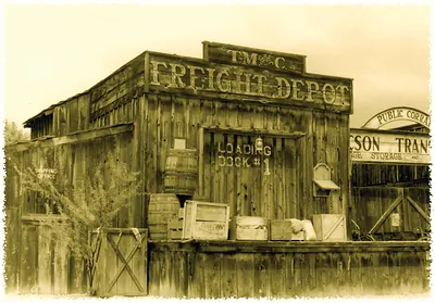 old freight depot