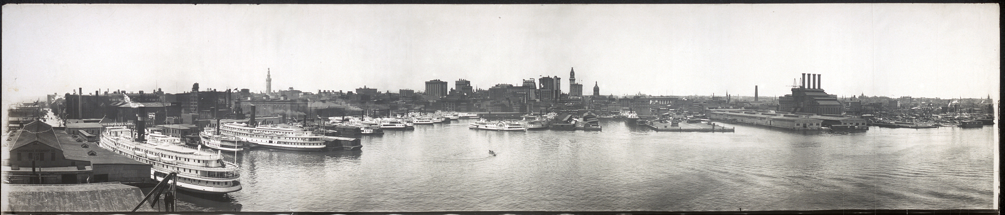 Baltimore Harbor, Maryland, 1912, 1912 — historic image