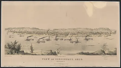 View of Cincinnati, Ohio, from Covington, Ky.