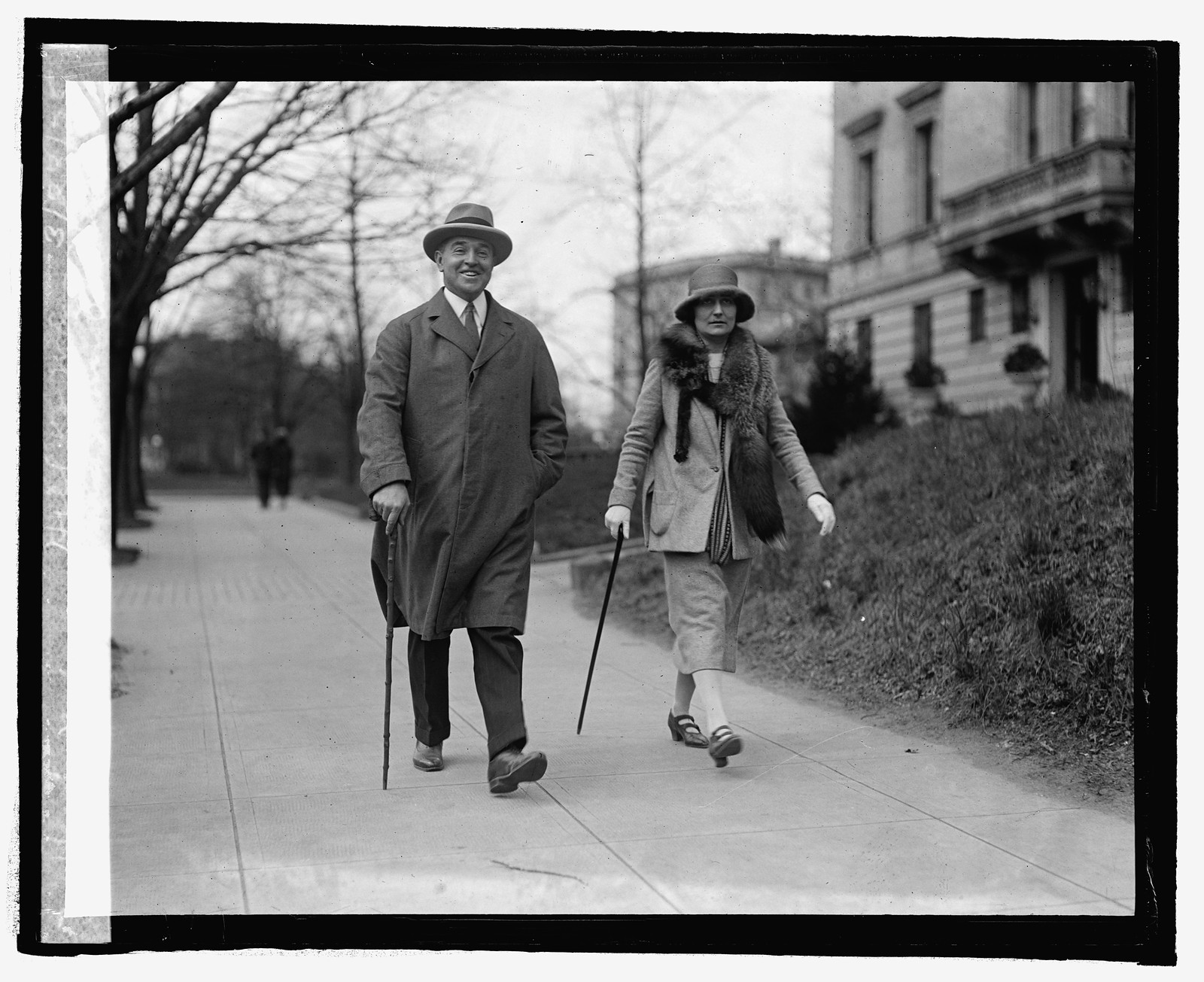 Rep. and Mrs. John Philip Hill of Md., 3/23/25, [19]25 March 23. — historic photograph
