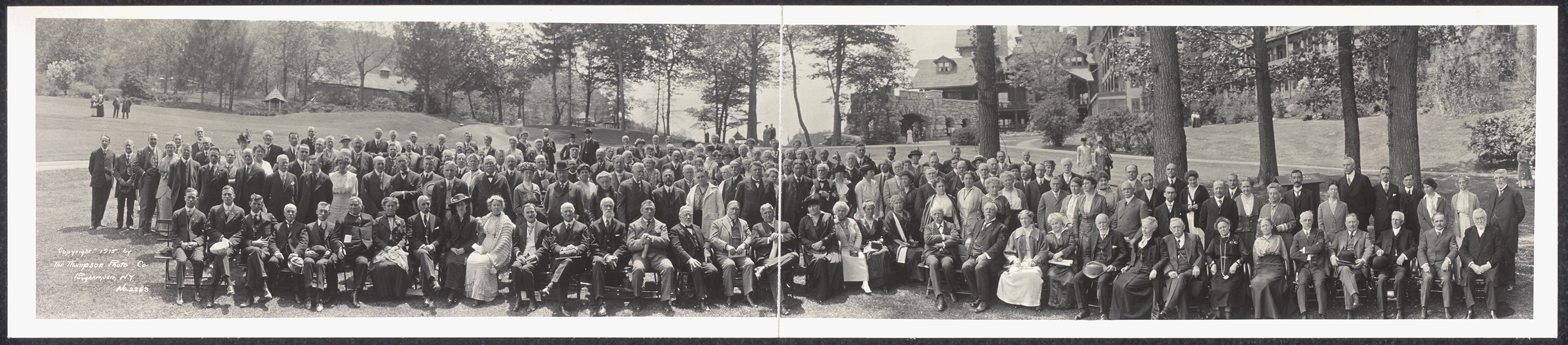 Mohonk Lake Peace Conf, New York, 1915, 1915 — historic image