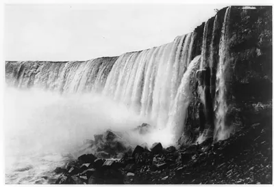 Horseshoe Falls from Table Rock, Niagara, New York