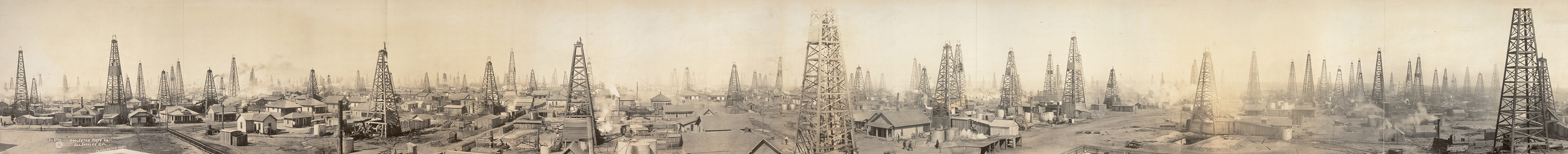 General view, Burkburnett oil field, Texas, 1919, 1919 — historic image