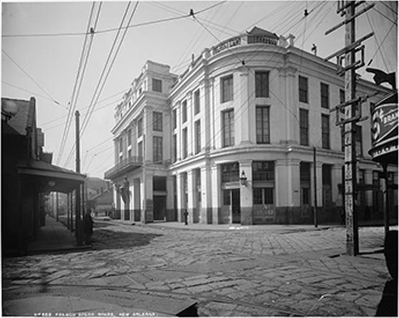 French Opera House, New Orleans, c1900. — historic photograph