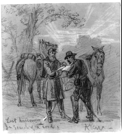 Lost horsemen. In search of a road