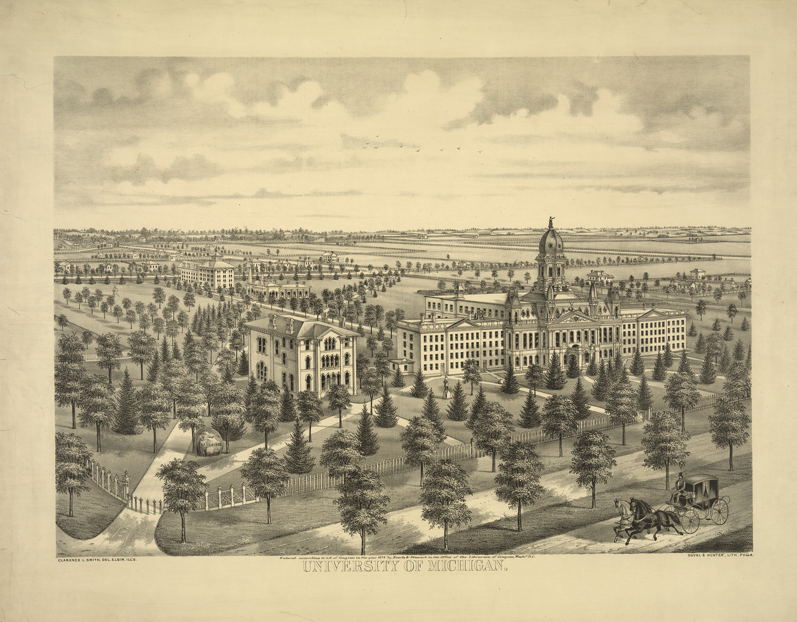 The University of Michigan — historic image