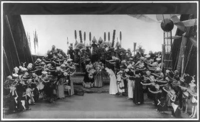 Vintage Photo Print - Chicago - Scene from production of Swing Mikado