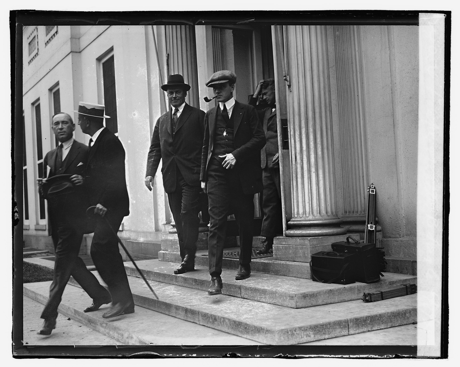 Lasker & Walter B. Teagle, 5/8/23, [19]23 May 8. — historic photograph