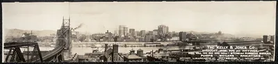 The Kelly & Jones Co. panoramic view of Pittsburgh