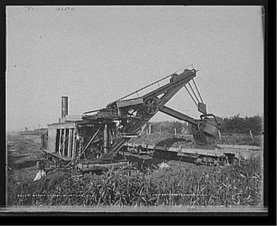 Steam shovel at Cayuga, Ill.