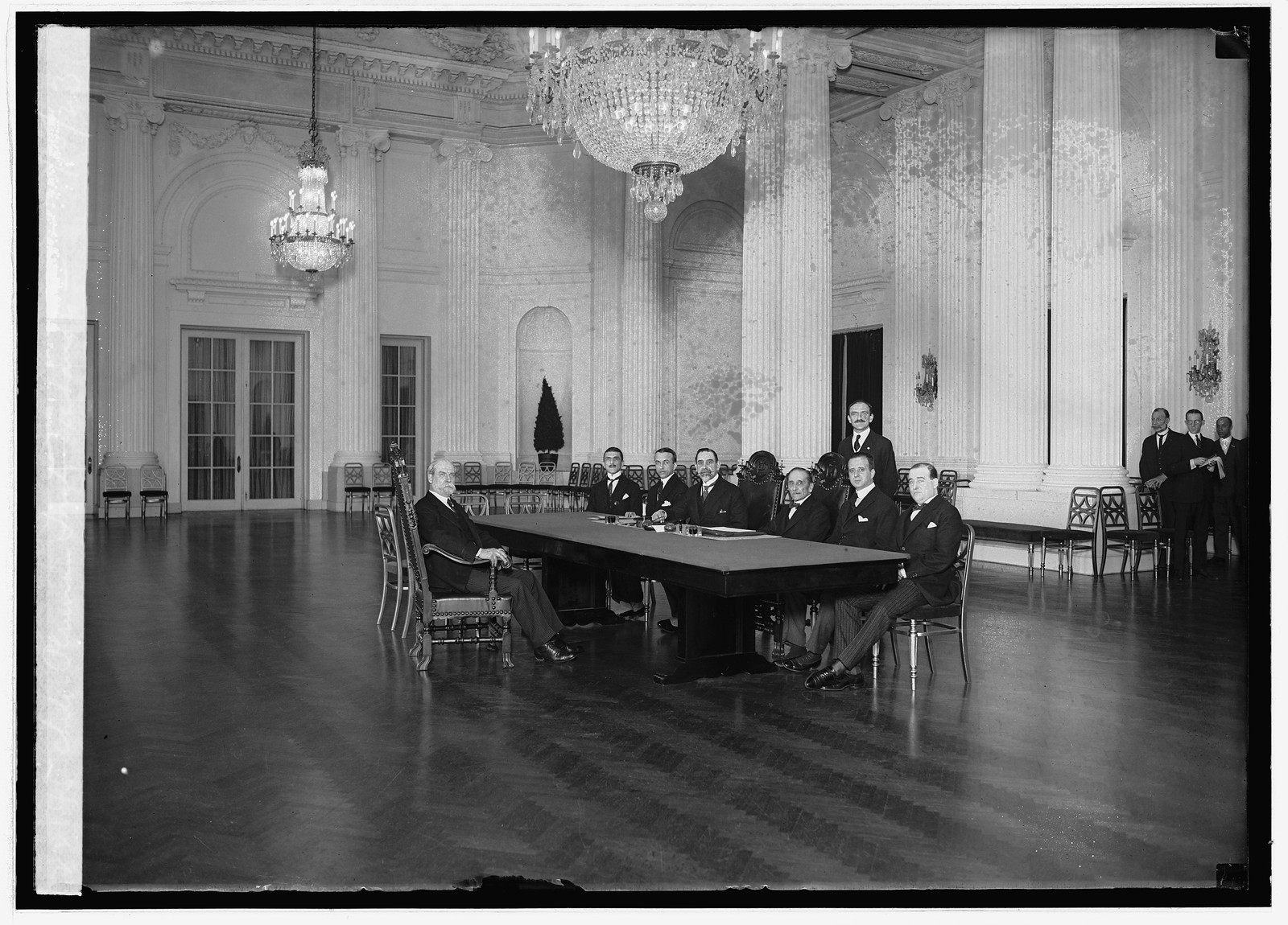 Chile. Permission treaty exchange, 1/15/23, [19]23 January 15. — historic photograph