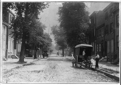 Residence of Walt Whitman, Mickle St., Camden, N.J.