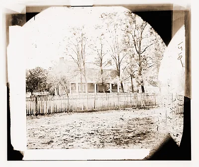 Appomattox Court House Virginia. McLean house