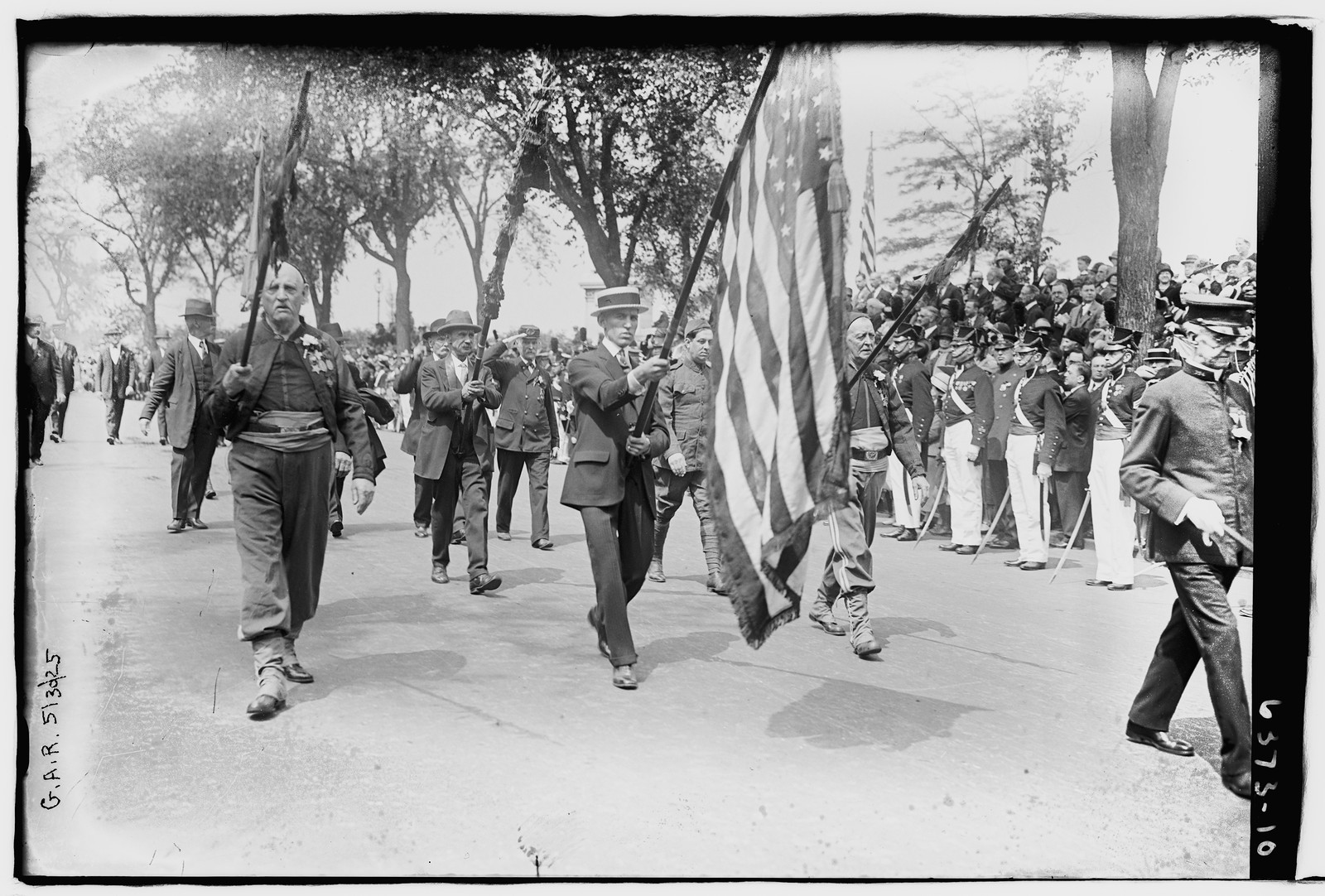 G.A.R. PARADE, 1925, 1925 — historic photograph