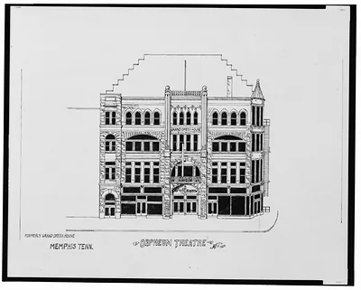 [Orpheum Theatre (Grand Opera House), Memphis, Tennessee] / AFD 1929.
