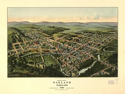 Oakland, Maryland, 1906