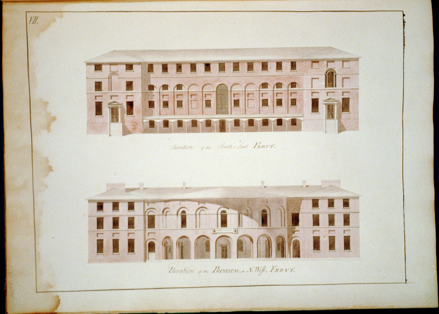 [Theater and hotel building (Theatre Richmond Virginia. 13--Principal (NW) front & SE front elevations]", ADE - UNIT 2885, no. 13 (C size) [P&P]Check for an online group record (may link to related items) — vintage poster